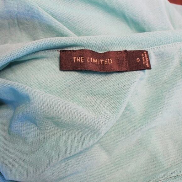 The Limited Mint Ruffled Tank Top Small - Picture 3 of 5